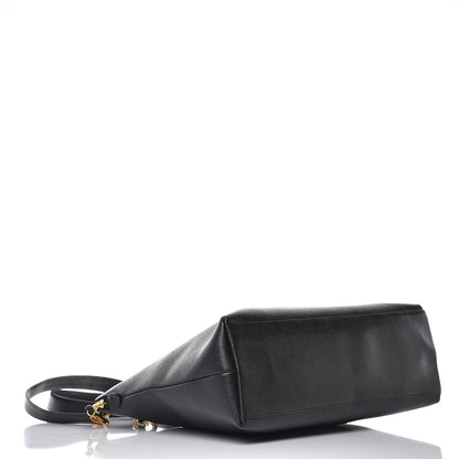 Chanel Caviar Large CC Shoulder Bag Black 4 of 7