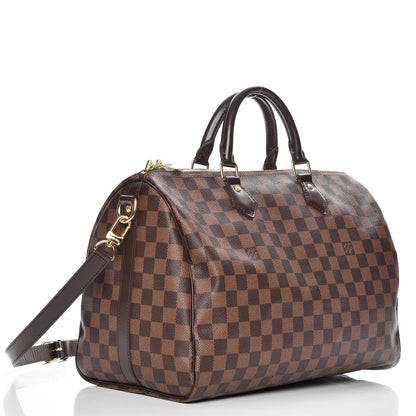 Louis Vuitton Damier Ebene Speedy Bandouliere 35 4 of 11