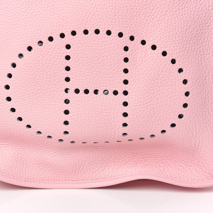 Hermes Taurillon Clemence Evelyne III GM Rose Sakura 8 of 11