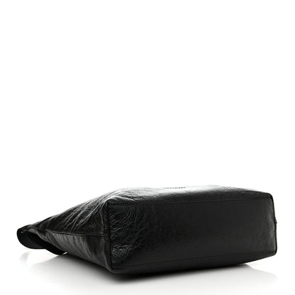 Balenciaga Agneau Arena Explorer Tote Bag with Strap Black 4 of 9