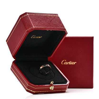 Cartier 18K Pink Gold 3.5mm LOVE Wedding Band Ring 54 6.75 5 of 5