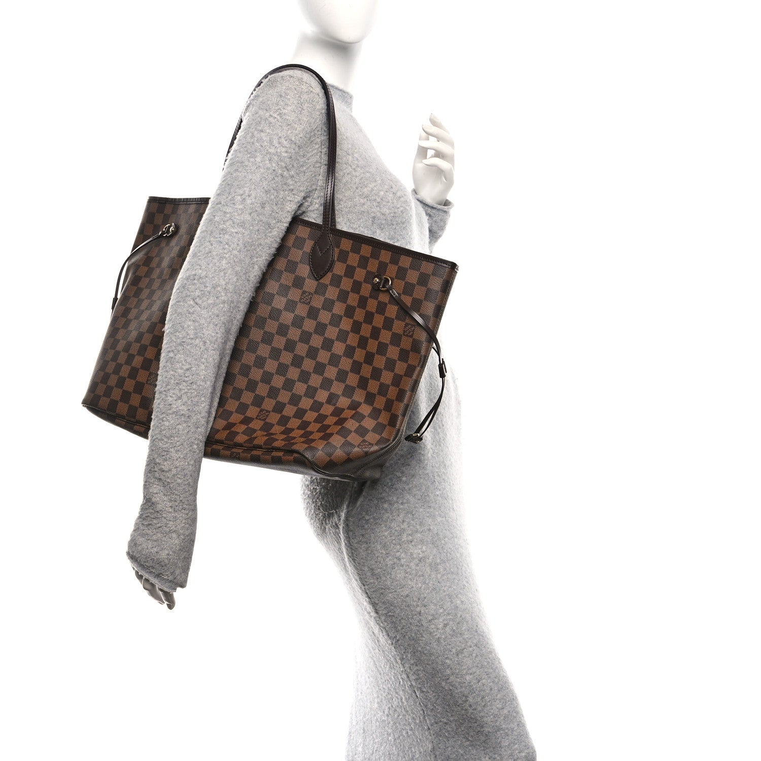Louis Vuitton Damier Ebene Neverfull GM 2 of 9