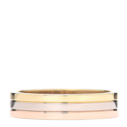 Cartier 18K Pink White Yellow Gold 4.8mm Vendome Louis Cartier Wedding Band Ring 56 7.5 3 of 5