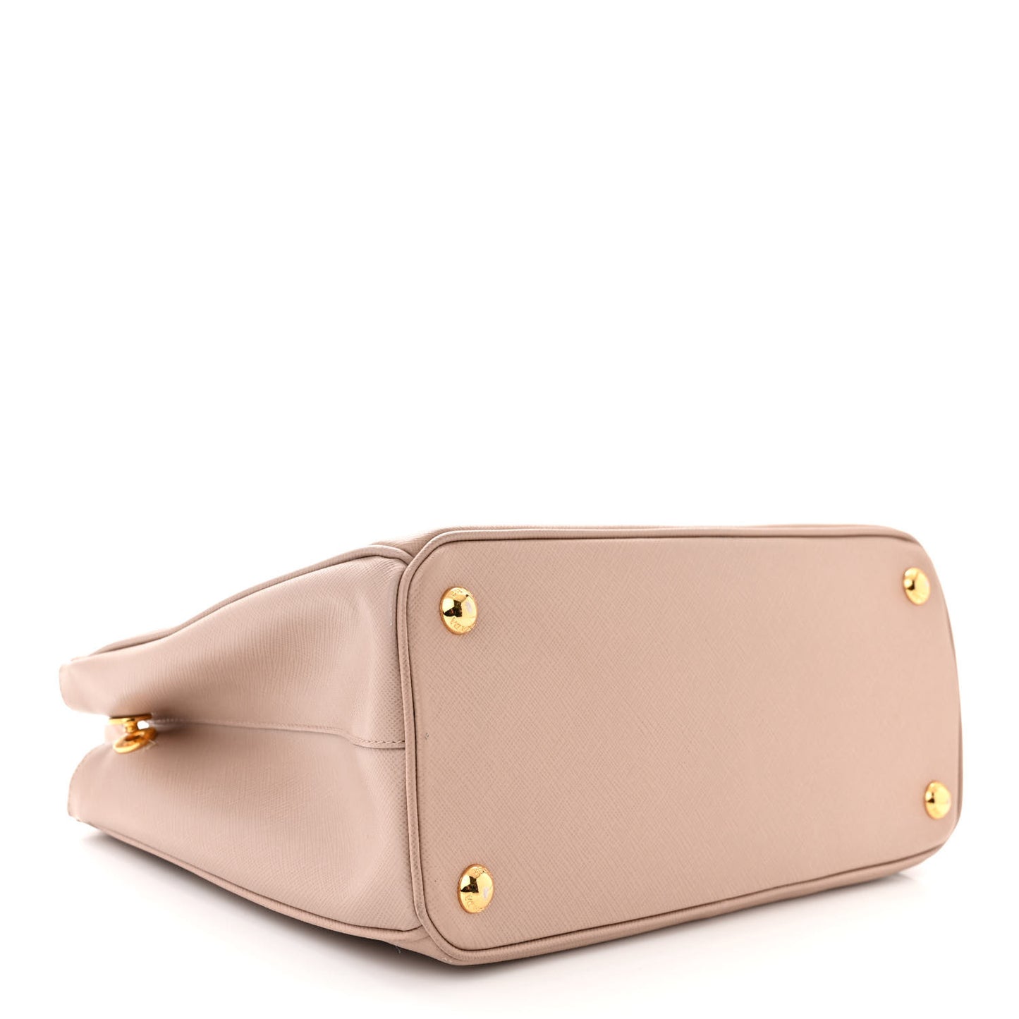 Saffiano Lux Small Galleria Double Zip Tote Cammeo