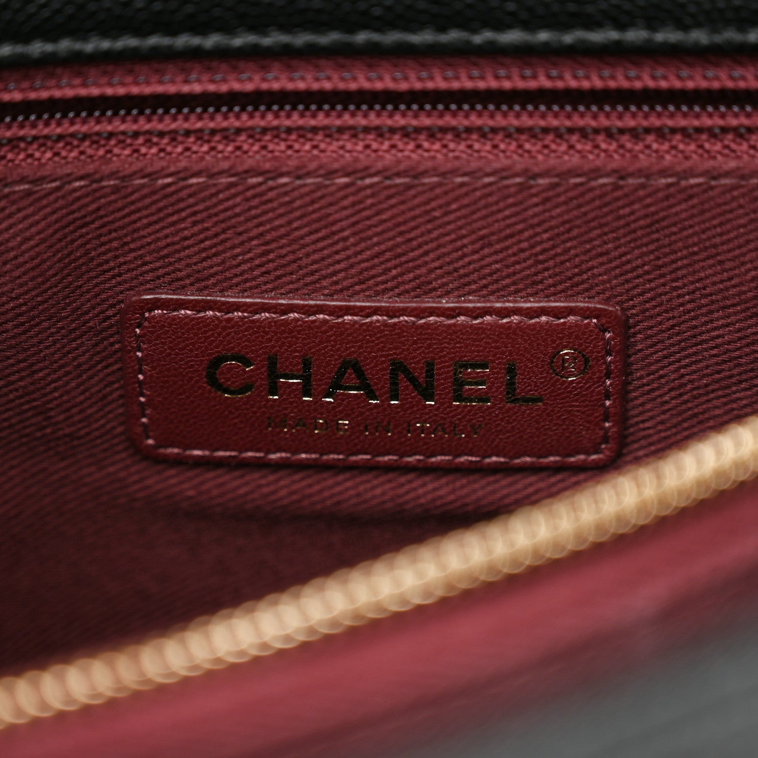 Chanel Caviar Quilted Medium Coco Handle Flap Black 6 of 11