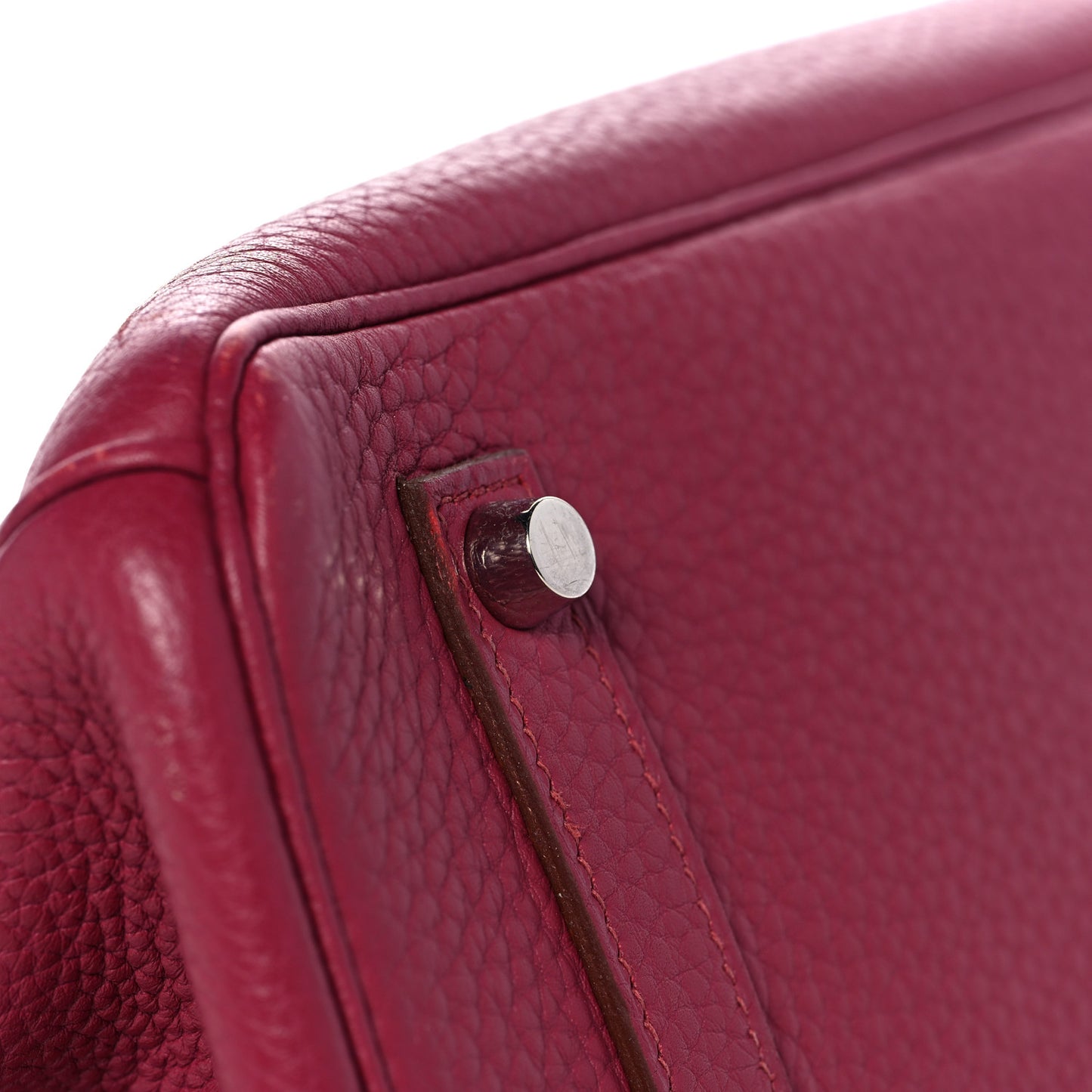 Taurillon Clemence Birkin 35 Rubis