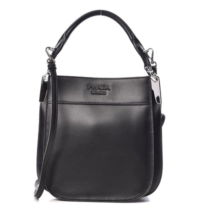 Prada City Calfskin Small Margit Bag Black 1 of 10
