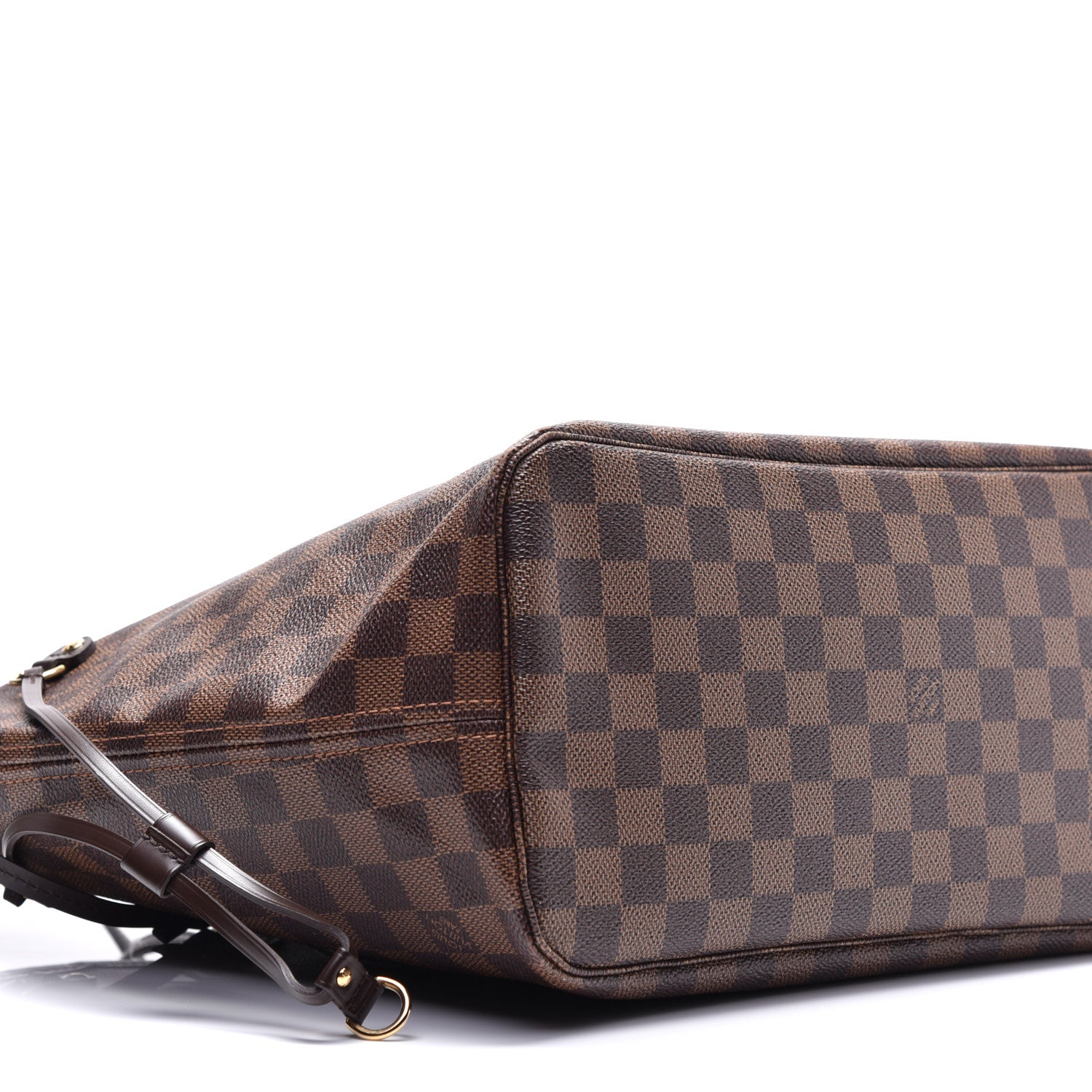 Louis Vuitton Damier Ebene Neo Neverfull MM Rose Ballerine 7 of 9