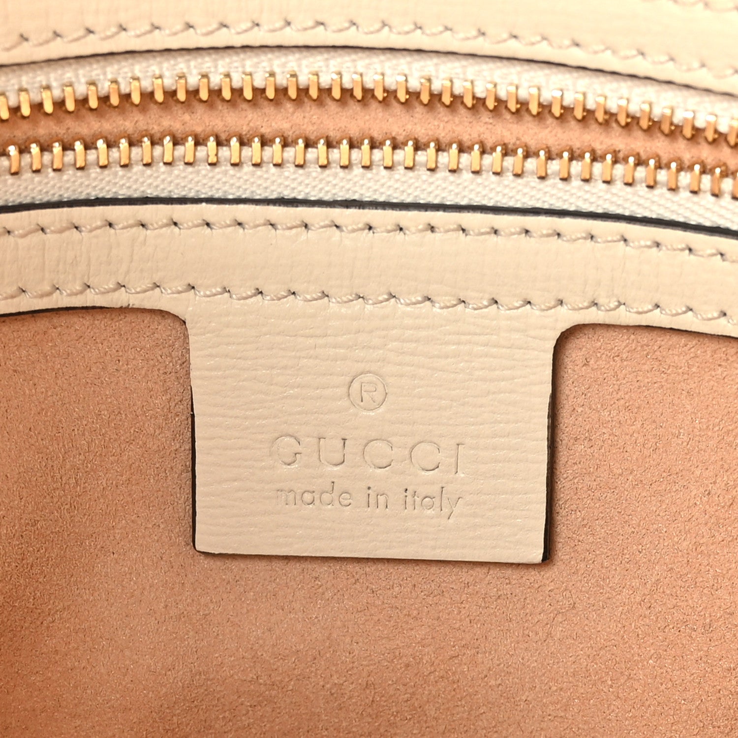 Gucci GG Supreme Monogram Small Horsebit 1955 Shoulder Bag Beige Mystic White 6 of 9
