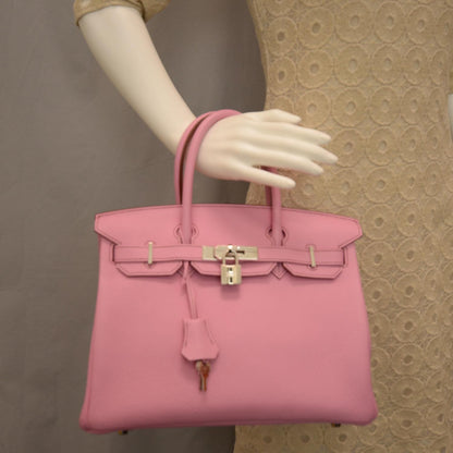 Hermes Togo Birkin 30 5P Pink 2 of 9