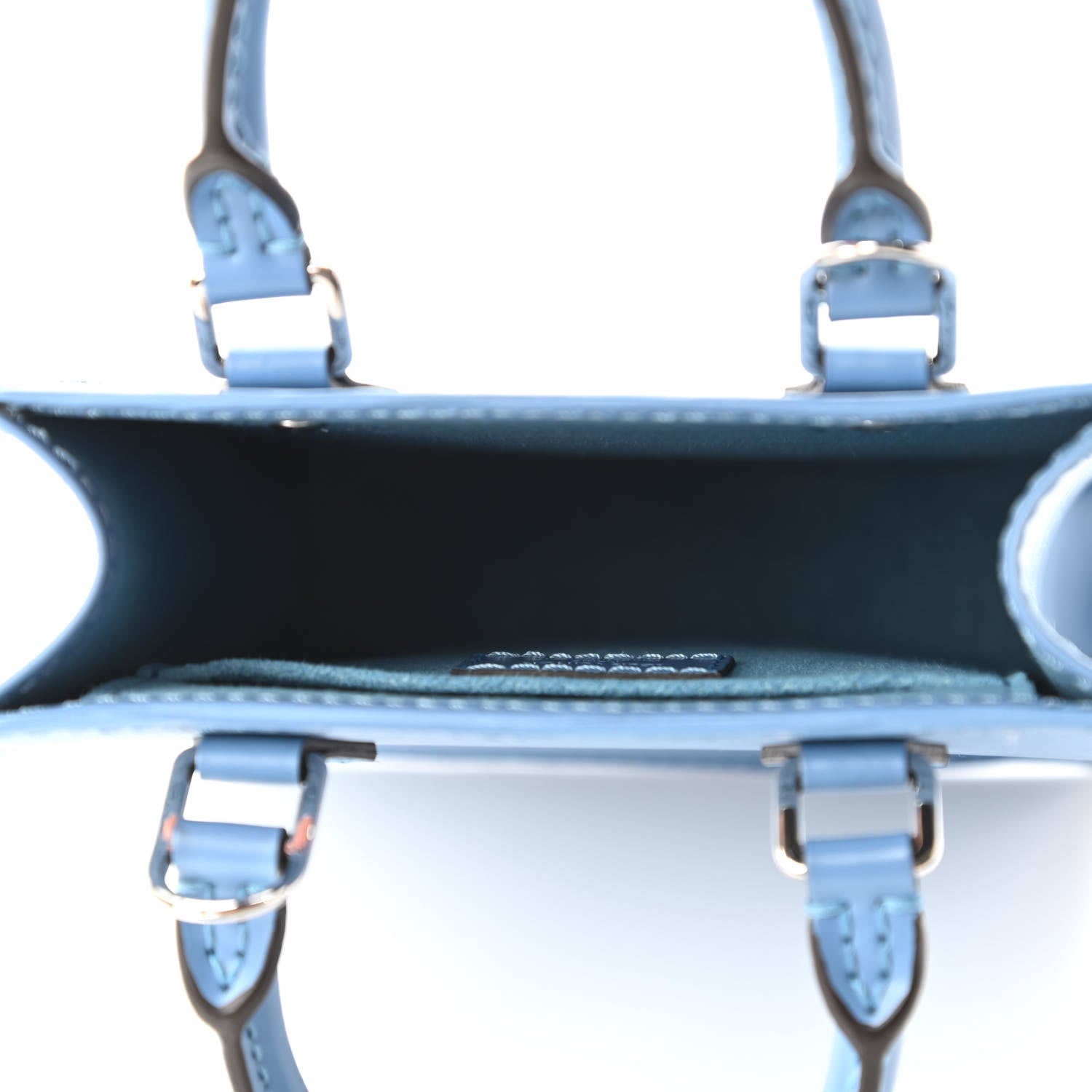 Louis Vuitton Epi Petit Sac Plat Bleuet 5 of 11