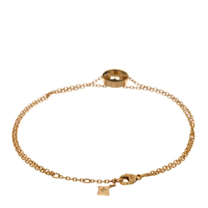 Louis Vuitton 18K Yellow Gold Empreinte Chain Bracelet 2 of 3
