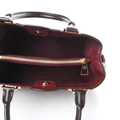 Louis Vuitton Damier Ebene Cuir Taurillon Brittany Bordeaux 5 of 10
