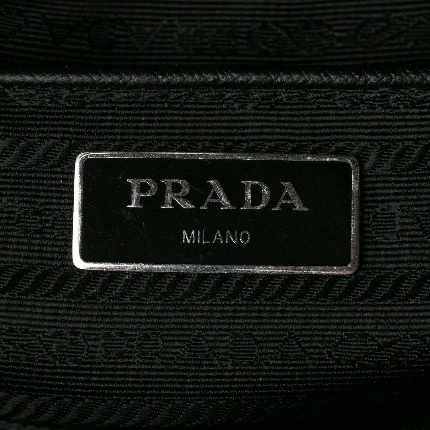 Prada Tessuto Nylon Messenger Bag Black 6 of 15