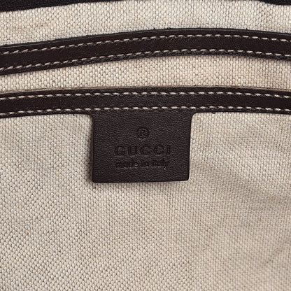 Gucci GG Plus Monogram Large Carry On Duffle Bag Brown 6 of 8