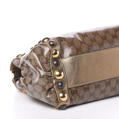 Gucci Crystal Monogram Babouska Tote 10 of 12