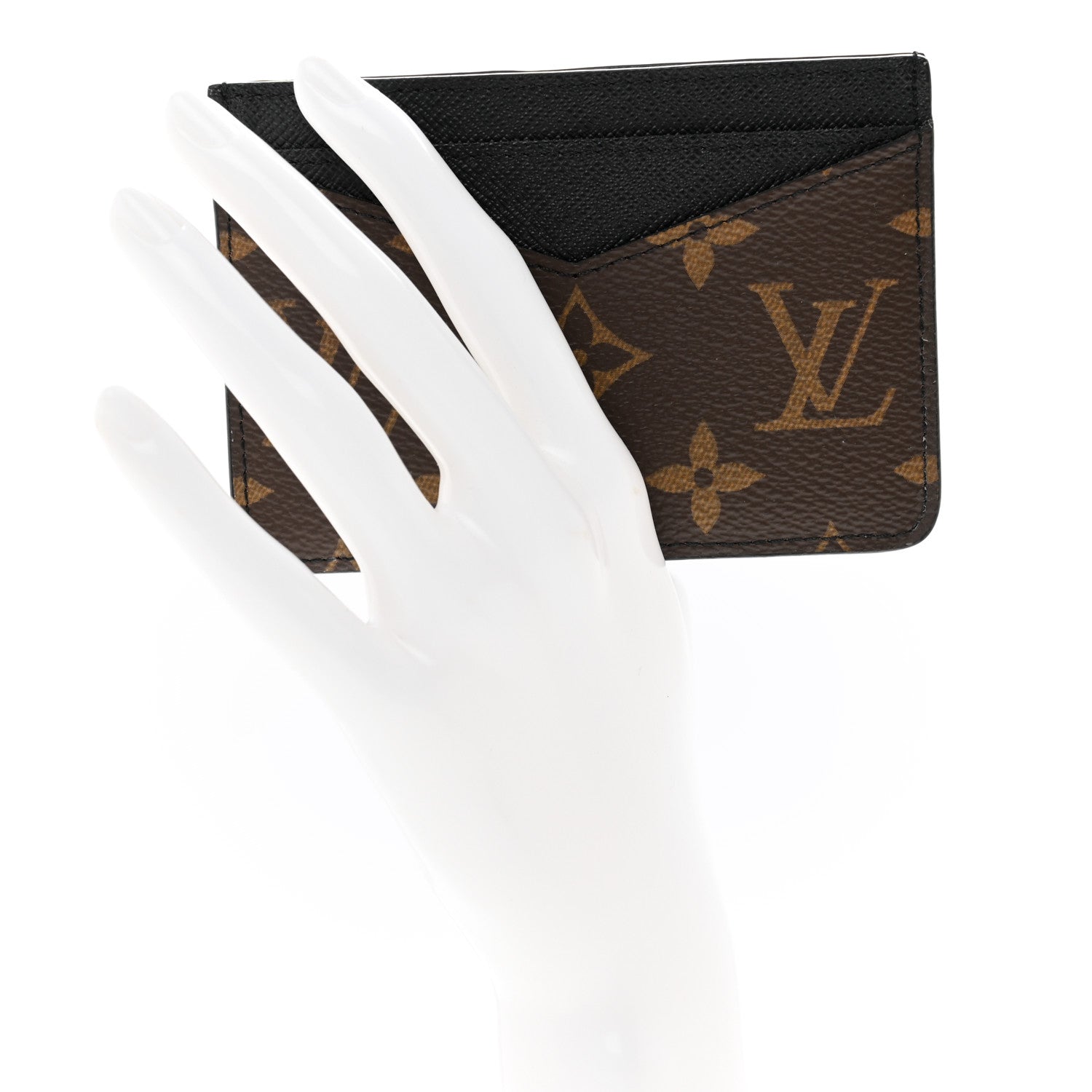 Louis Vuitton Monogram Macassar Neo Porte-Cartes Card Holder 2 of 6