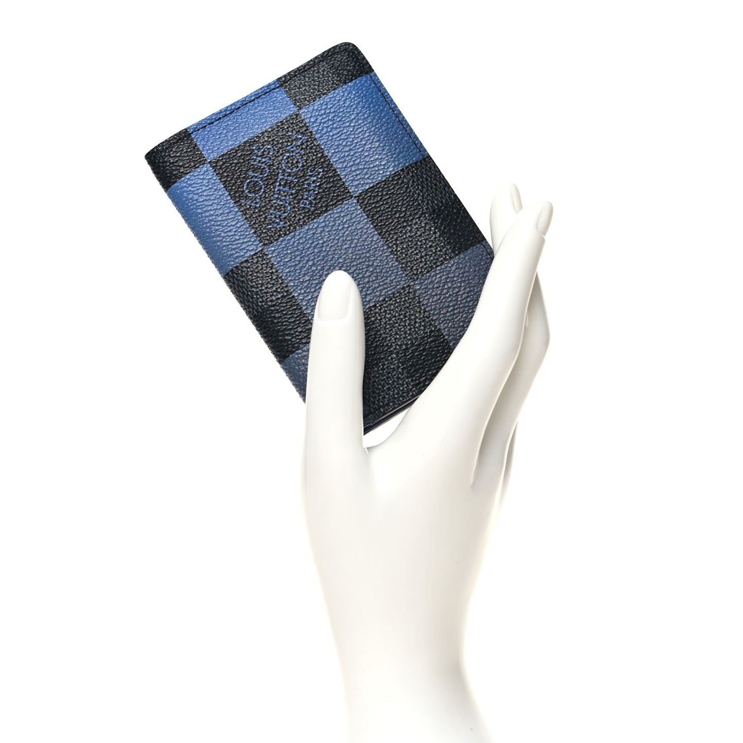 Damier Graphite Giant Pocket Organizer Blue