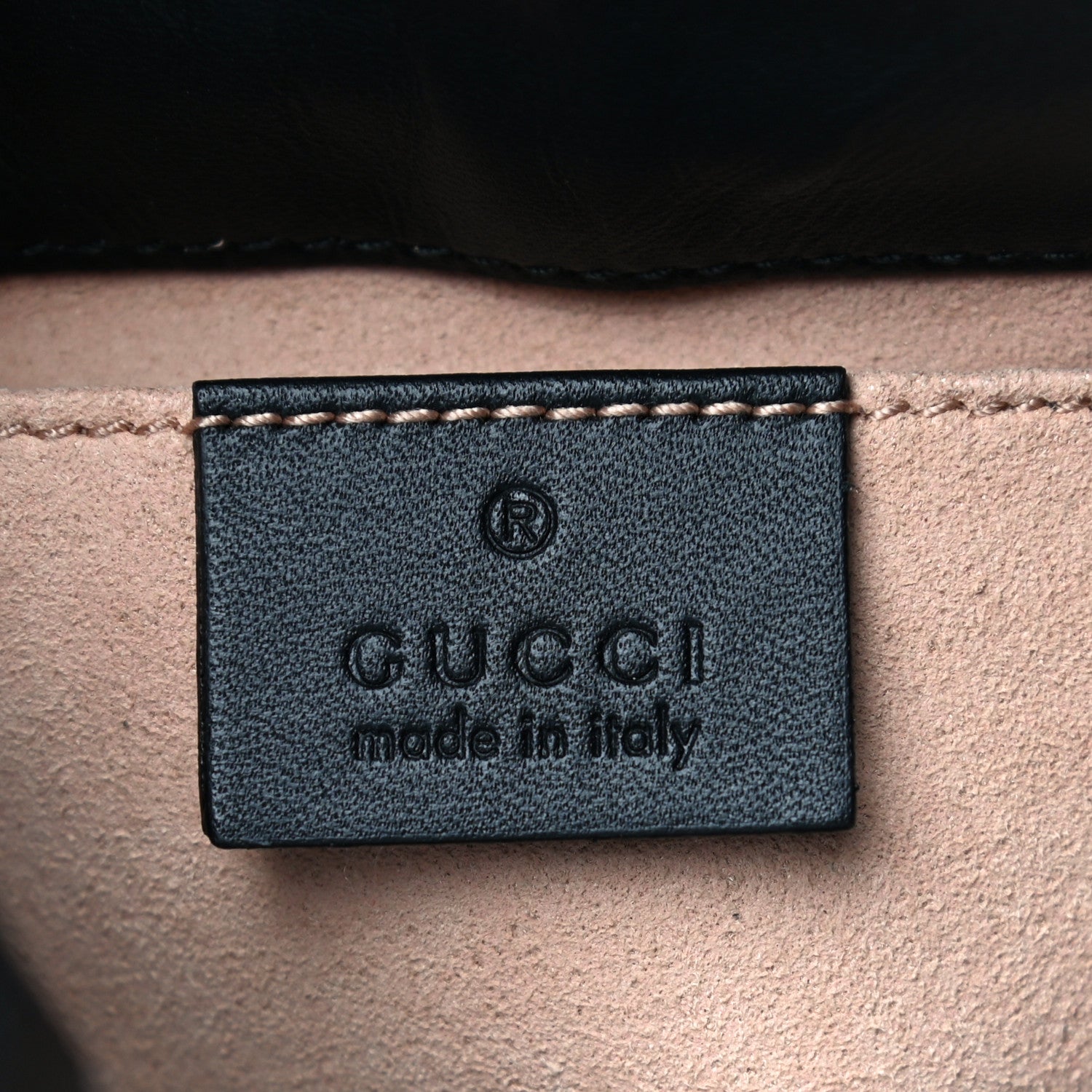 Gucci Suede Patent Web Small Ophidia Bucket Bag Black 5 of 9