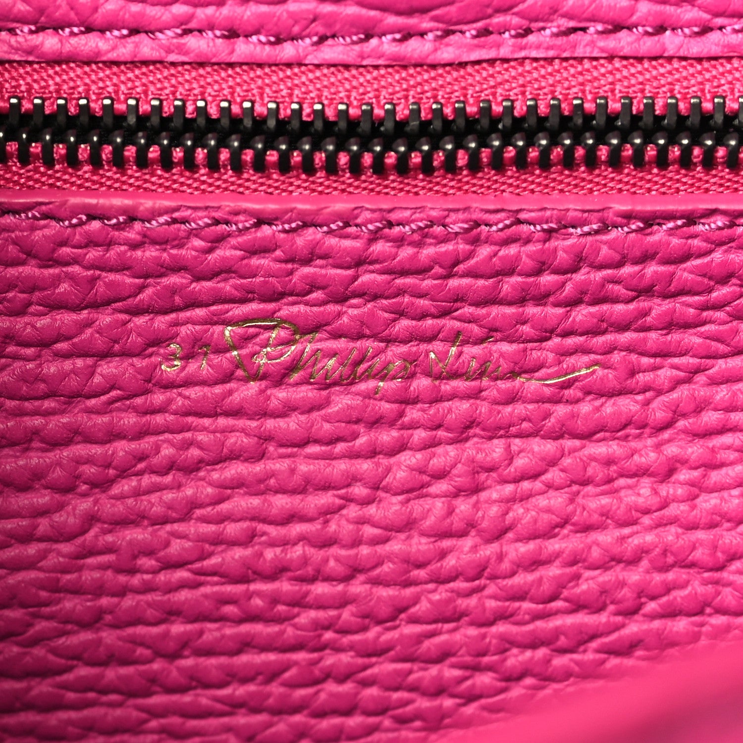 3.1 Phillip Lim Textured Calfskin Mini Pashli Satchel Bright Fuchsia 6 of 8