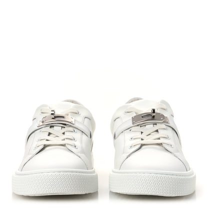 Hermes Calfskin Mens Day Sneakers 44 White 3 of 12