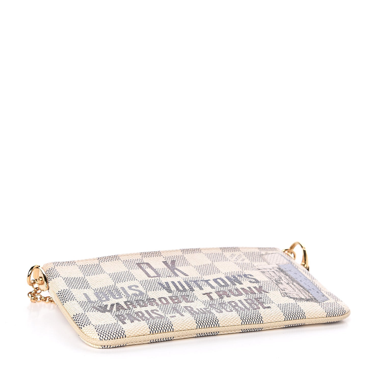 Damier Azur Trunk Pochette Milla MM