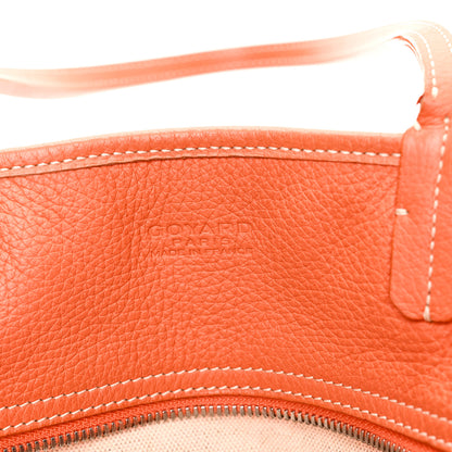 Goyard Goyardine Sac Hardy Pet Carrier PM Orange 6 of 10