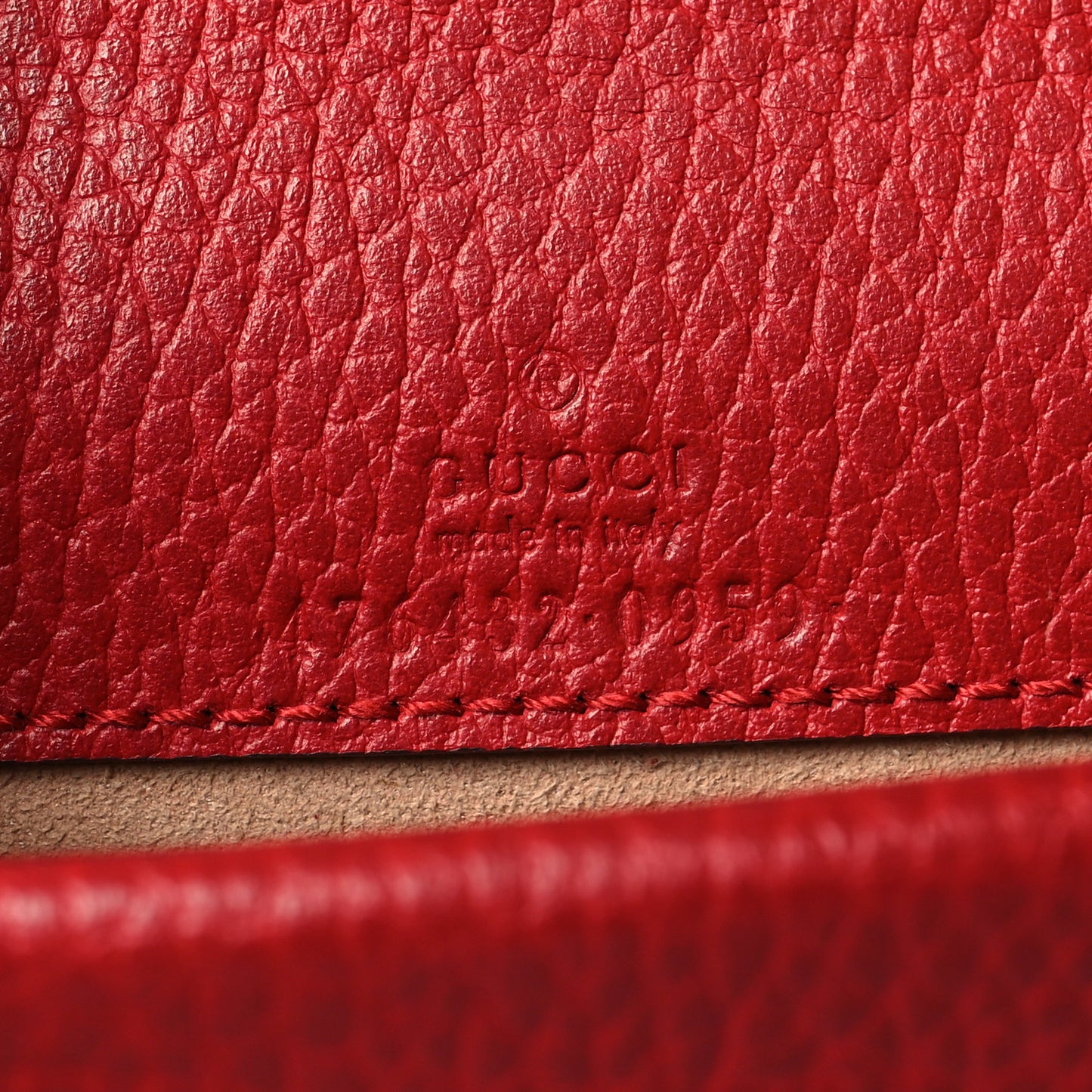 Calfskin Super Mini Dionysus Shoulder Bag Hibiscus Red