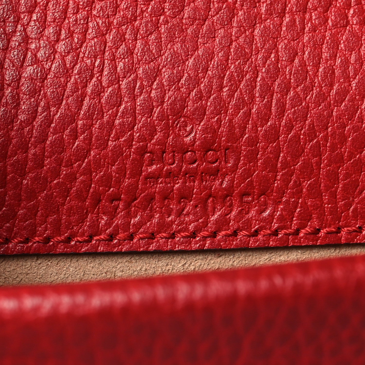 Gucci Calfskin Super Mini Dionysus Shoulder Bag Hibiscus Red 6 of 9
