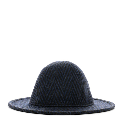 Hermes Wool Chevron Hat 57 1 of 9