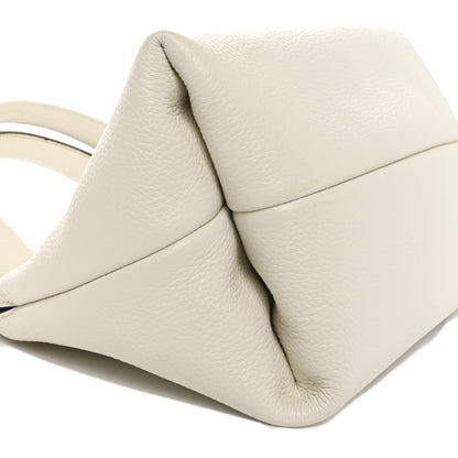 Gucci Grained Calfskin Softbit Medium Shoulder Bag White 9 of 10