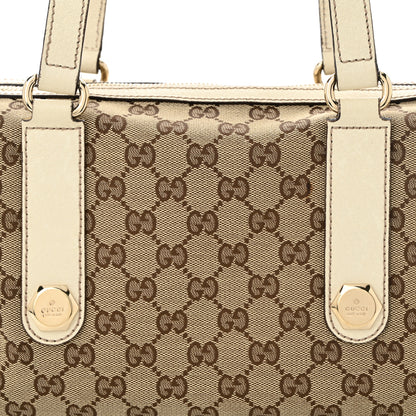 Gucci Monogram Small Charmy Boston White 8 of 10