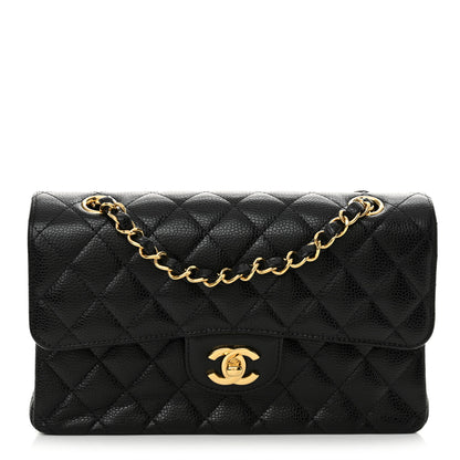 Chanel Caviar Quilted Small Double Flap Black 1 of 10