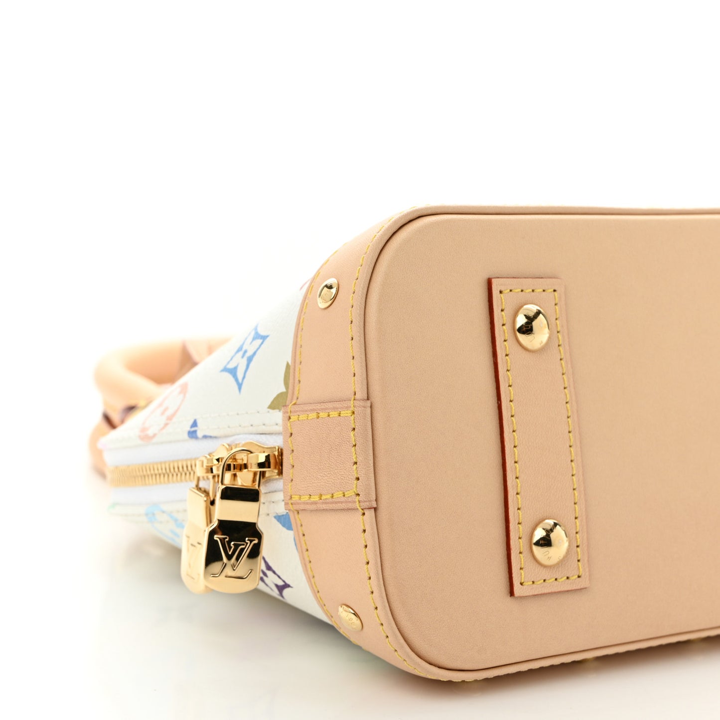 LV x TM Monogram Multicolor Alma BB White
