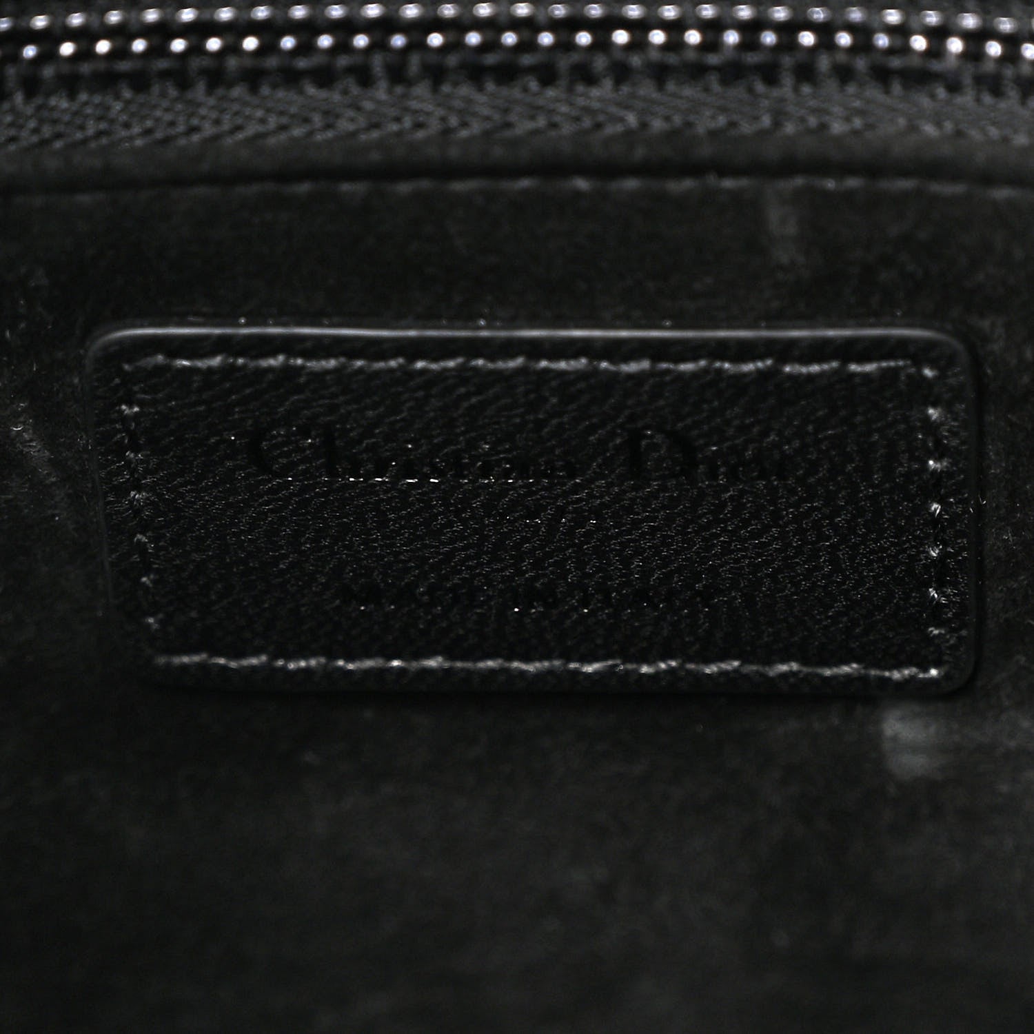 Christian Dior Lambskin Cannage Large Lady Dior Black 6 of 10