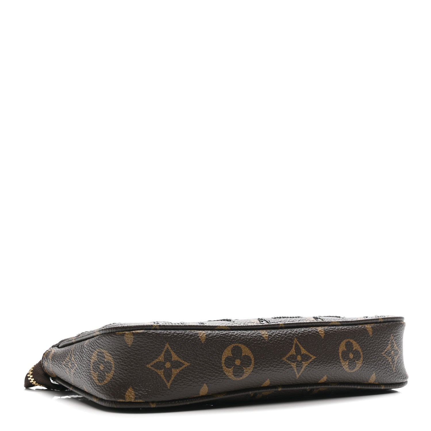 Louis Vuitton Monogram Sequins Pochette Accessories Black 4 of 10