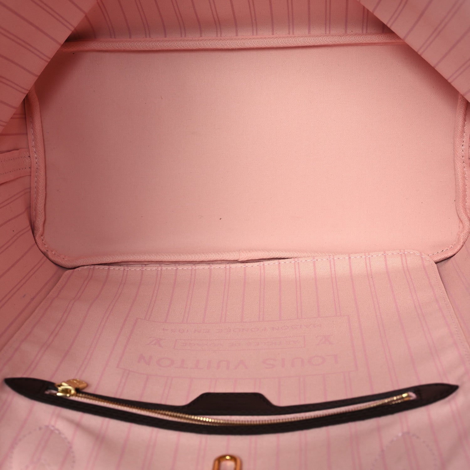 Louis Vuitton Damier Ebene Neo Neverfull MM Rose Ballerine 6 of 10