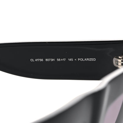 Celine Polarized ZZ Top Sunglasses CL 41756 Black 5 of 7