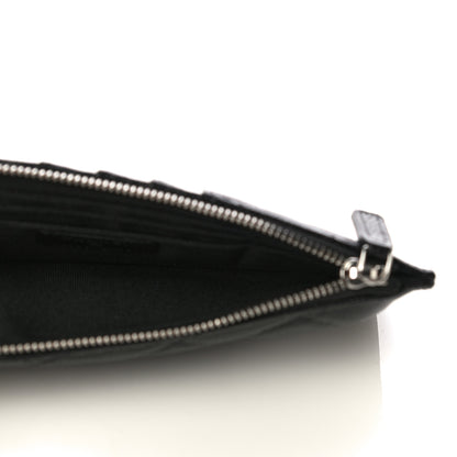 Chanel Caviar Quilted Classic Flat Wallet Pouch Black 7 of 13
