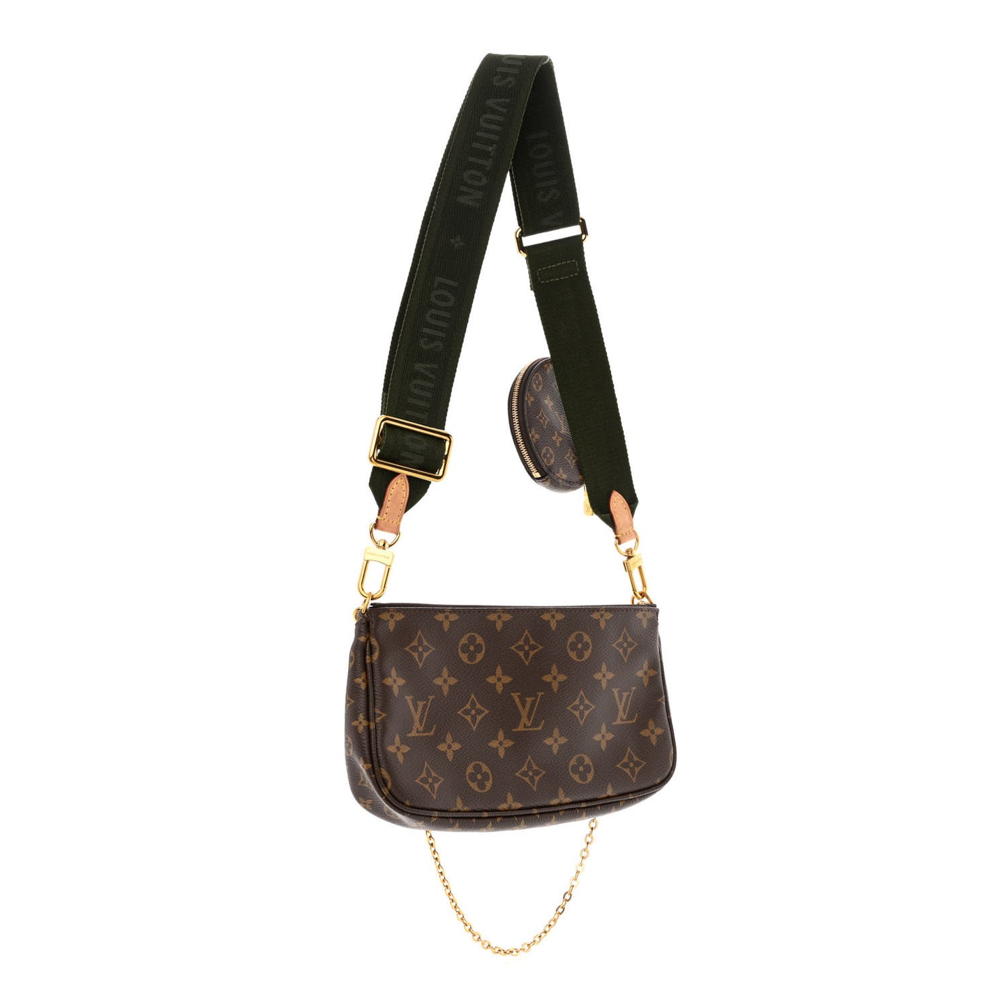 Monogram Multi Pochette Accessories Kaki