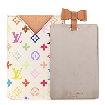 Louis Vuitton Monogram Multicolor Mirror and Case Pouch White 1 of 10