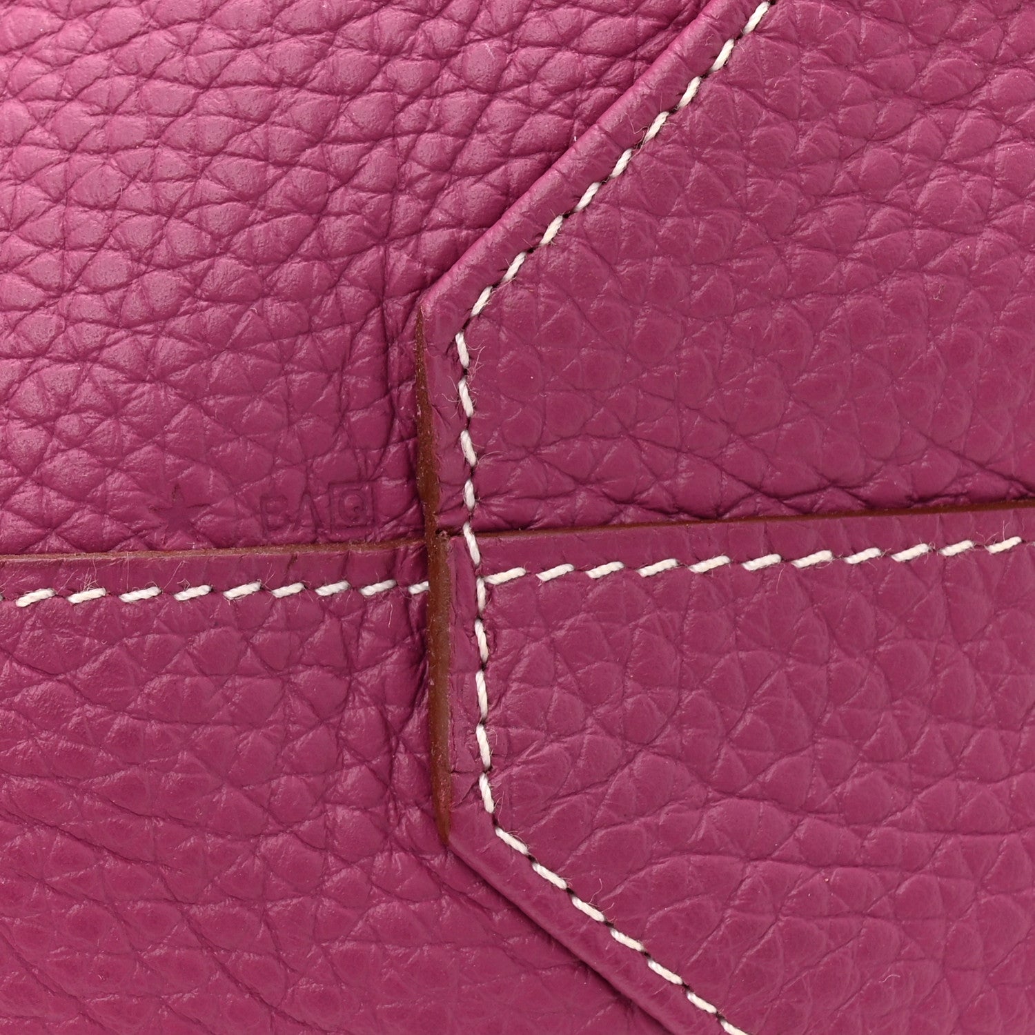 Hermes Taurillon Clemence Double Sens 36 Reversible Tote Marron Tosca 10 of 16