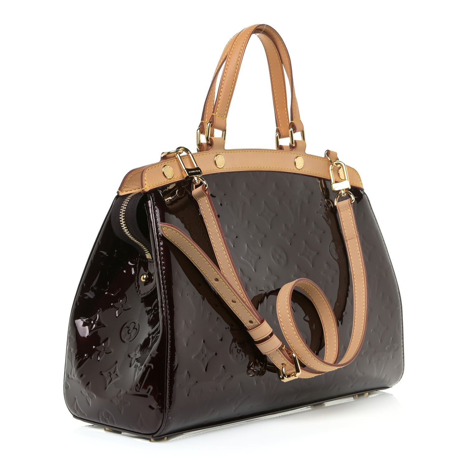 Louis Vuitton Vernis Brea MM Amarante 2 of 14