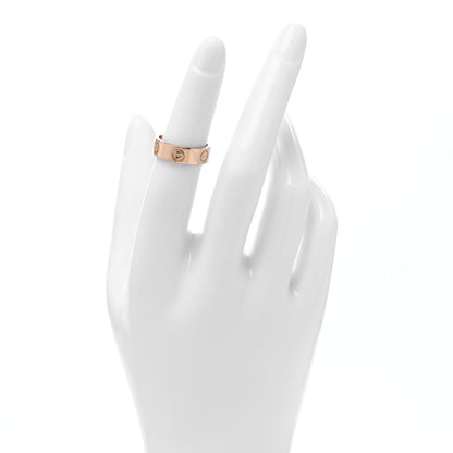 Cartier 18K Pink Gold 5.5mm LOVE Ring 49 4.75 2 of 4