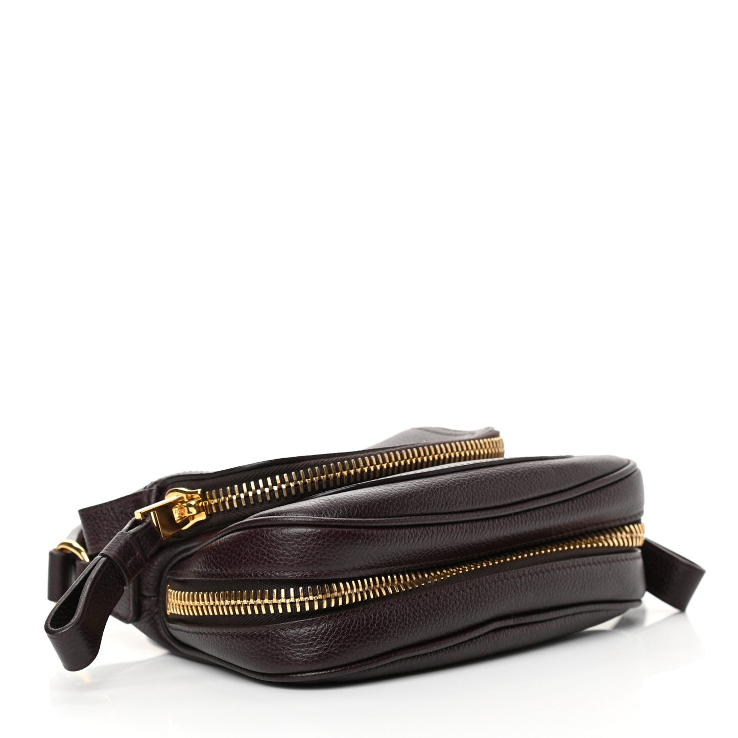 Calfskin Mini Jennifer Crossbody Bag Wine