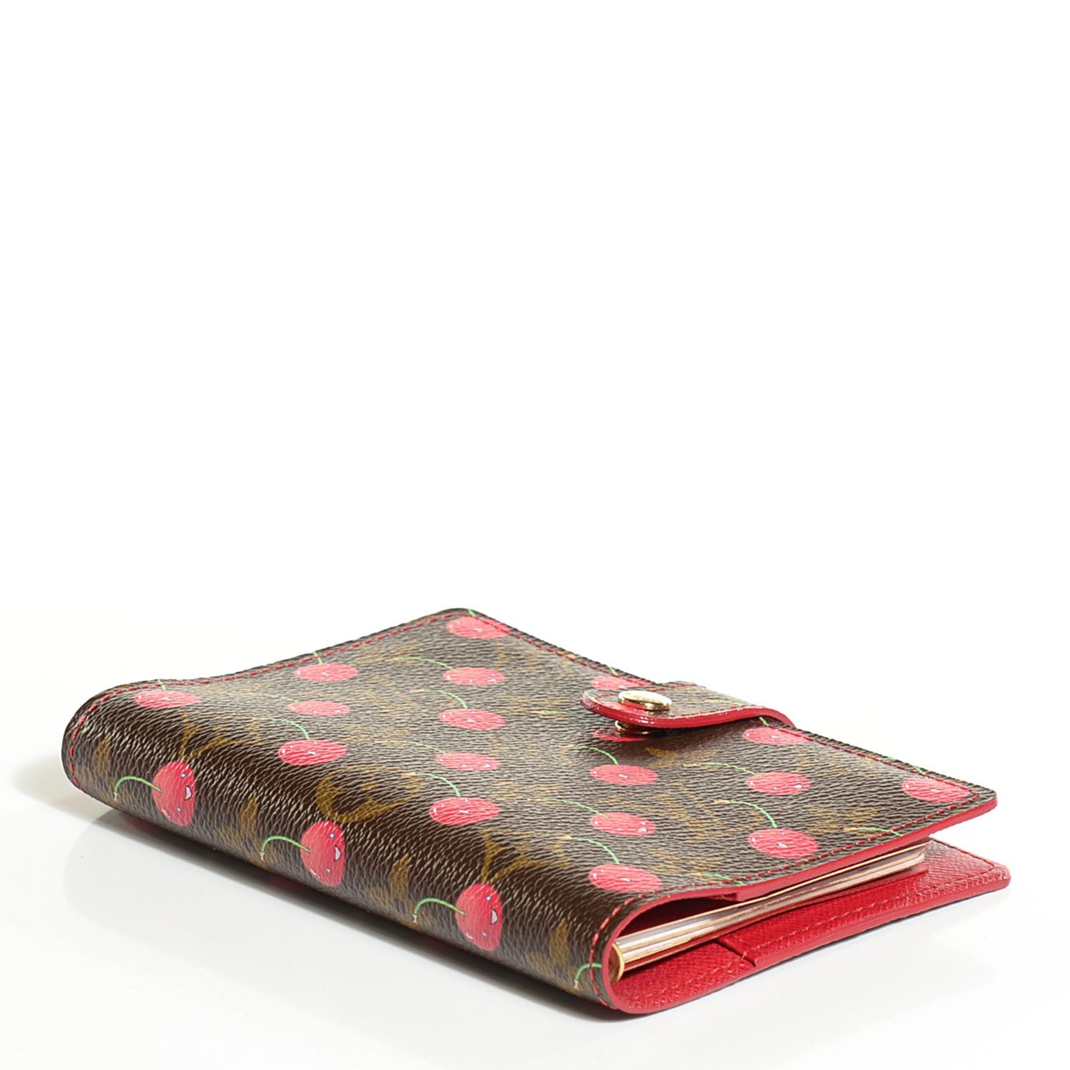 Louis Vuitton Monogram Cerises Small Ring Agenda Cover 3 of 6