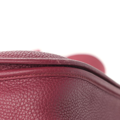Hermes Taurillon Clemence Evelyne III PM Rubis 11 of 15