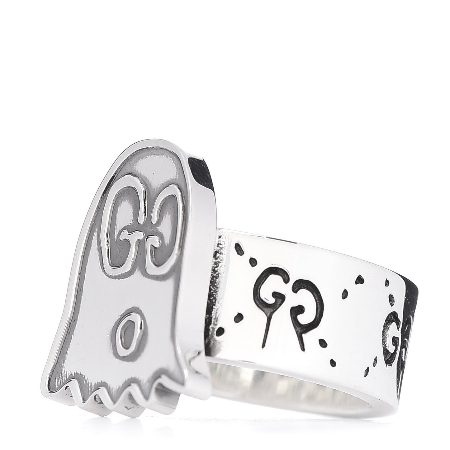 Sterling Silver GucciGhost Ghost Ring 54 6.75