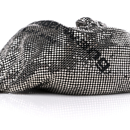 Alexander Wang Chain Mesh Hobo Bag Silver Black 8 of 9