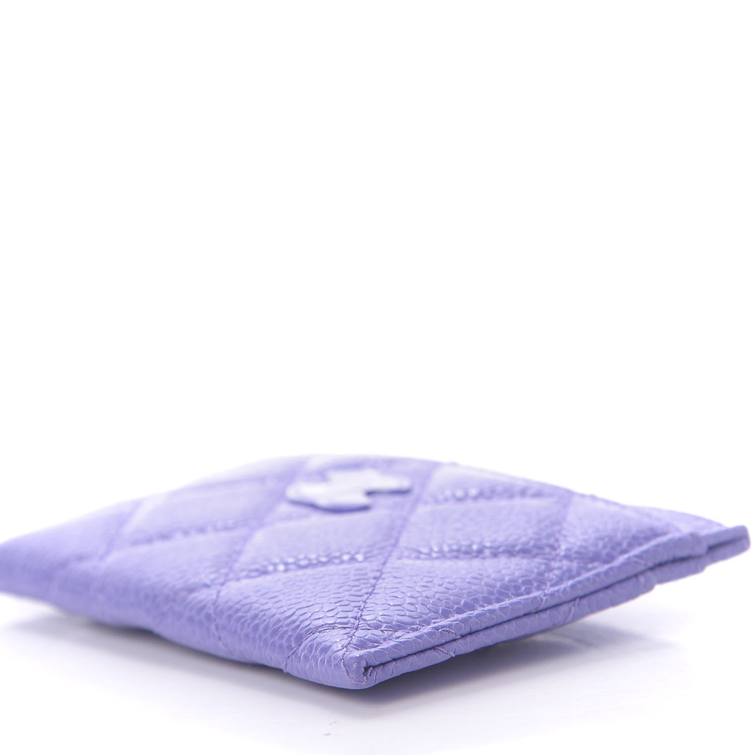 Chanel Caviar Quilted Incognito Card Holder Purple 7 of 11